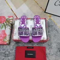 $115.00 USD Dolce & Gabbana D&G Slippers For Women #1357725