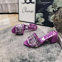 $125.00 USD Dolce & Gabbana D&G Slippers For Women #1357726