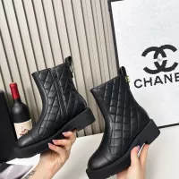 $128.00 USD Chanel Boots For Women #1357744