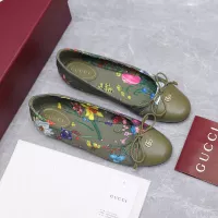 $108.00 USD Gucci Flat Shoes For Women #1357804