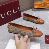 $108.00 USD Gucci Flat Shoes For Women #1357805