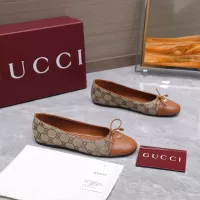 $108.00 USD Gucci Flat Shoes For Women #1357805