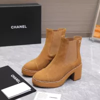 $128.00 USD Chanel Boots For Women #1357869