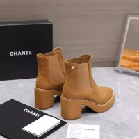 $128.00 USD Chanel Boots For Women #1357869