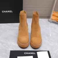$128.00 USD Chanel Boots For Women #1357869