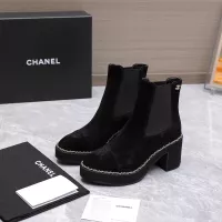 $128.00 USD Chanel Boots For Women #1357870