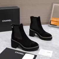 $128.00 USD Chanel Boots For Women #1357870