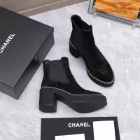 $128.00 USD Chanel Boots For Women #1357870