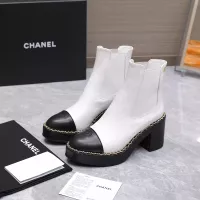 $128.00 USD Chanel Boots For Women #1357875
