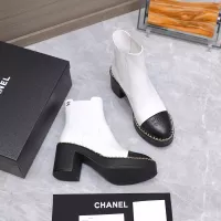 $128.00 USD Chanel Boots For Women #1357875