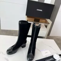 $128.00 USD Chanel Boots For Women #1357888
