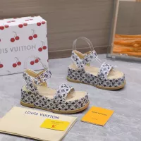 $115.00 USD Louis Vuitton Sandal For Women #1357910