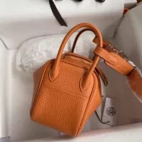 $92.00 USD Hermes AAA Quality Handbags For Women #1357966