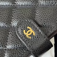 $98.00 USD Chanel AAA Quality Card Case In Gold For Women #1358231