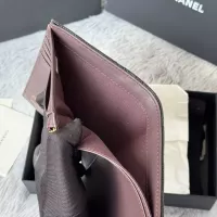 $98.00 USD Chanel AAA Quality Card Case In Gold For Women #1358231