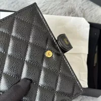$98.00 USD Chanel AAA Quality Card Case In Gold For Women #1358231