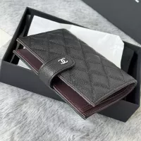 $98.00 USD Chanel AAA Quality Card Case In Silver For Women #1358232