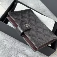 $98.00 USD Chanel AAA Quality Card Case In Silver For Women #1358233