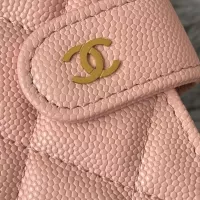 $98.00 USD Chanel AAA Quality Card Case In Silver For Women #1358235