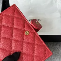 $98.00 USD Chanel AAA Quality Card Case In Silver For Women #1358237