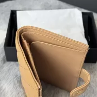 $98.00 USD Chanel AAA Quality Card Case In Silver For Women #1358239