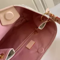 $165.00 USD Louis Vuitton AAA Quality Handbags In Pink For Women #1358875
