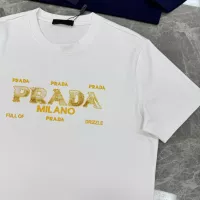 $96.00 USD Prada T-Shirts Short Sleeved For Men #1359340