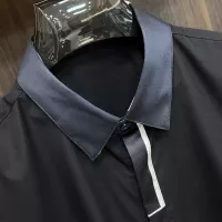$85.00 USD Armani Shirts Short Sleeved For Men #1359452