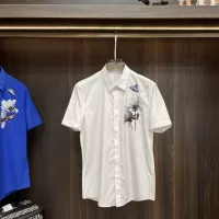 $85.00 USD Armani Shirts Short Sleeved For Men #1359455