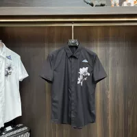$85.00 USD Armani Shirts Short Sleeved For Men #1359458