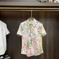 $85.00 USD Armani Shirts Short Sleeved For Men #1359472