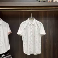$85.00 USD Christian Dior Shirts Short Sleeved For Men #1359475