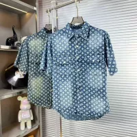 $64.00 USD Louis Vuitton LV T-Shirts Short Sleeved For Men #1360905