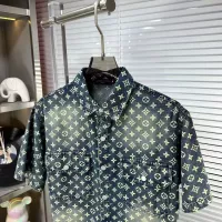 $64.00 USD Louis Vuitton LV T-Shirts Short Sleeved For Men #1360905