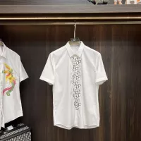 $88.00 USD Christian Dior Shirts Short Sleeved For Men #1361380