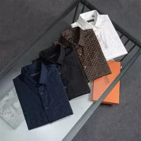 $48.00 USD Louis Vuitton LV Shirts Long Sleeved For Men #1361594