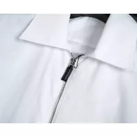 $48.00 USD Prada Shirts Long Sleeved For Men #1361607