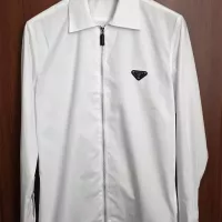 $48.00 USD Prada Shirts Long Sleeved For Men #1361607