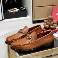 $82.00 USD Salvatore Ferragamo Leather Shoes For Men #1361670