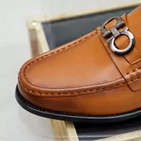 $82.00 USD Salvatore Ferragamo Leather Shoes For Men #1361670