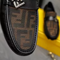 $80.00 USD Fendi Leather Shoes For Men #1361758