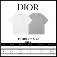 $41.00 USD Christian Dior T-Shirts Short Sleeved For Unisex #1361812