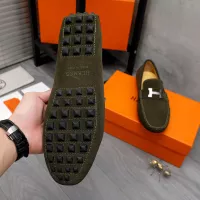 $76.00 USD Hermes Leather Shoes For Men #1361856