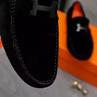 $76.00 USD Hermes Leather Shoes For Men #1361858