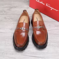 $96.00 USD Salvatore Ferragamo Leather Shoes For Men #1362015