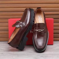 $96.00 USD Salvatore Ferragamo Leather Shoes For Men #1362016