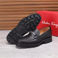 $96.00 USD Salvatore Ferragamo Leather Shoes For Men #1362017