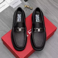 $96.00 USD Salvatore Ferragamo Leather Shoes For Men #1362025