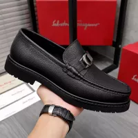 $96.00 USD Salvatore Ferragamo Leather Shoes For Men #1362025