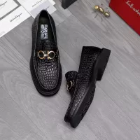 $96.00 USD Salvatore Ferragamo Leather Shoes For Men #1362026